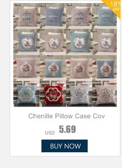 Pillow Case Home Decoration Salon Cushion Cover 50X50 Solid Pillowcase with Zipper Cotton Linen for Sofa Car Chair 45x45 40X40