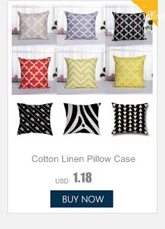 Pillow Case Home Decoration Salon Cushion Cover 50X50 Solid Pillowcase with Zipper Cotton Linen for Sofa Car Chair 45x45 40X40