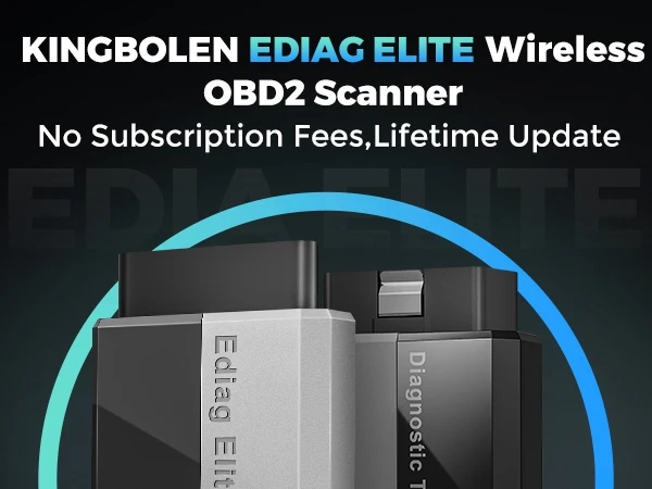 [2026 NEW] KINGBOLEN Ediag Elite Bi-Directional Scanner with Lifetime Free Update &15 Resets Car Diagnostic Tool pk Thinkdiag