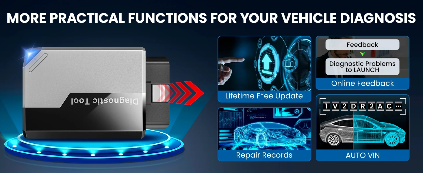 [2026 NEW] KINGBOLEN Ediag Elite Bi-Directional Scanner with Lifetime Free Update &15 Resets Car Diagnostic Tool pk Thinkdiag