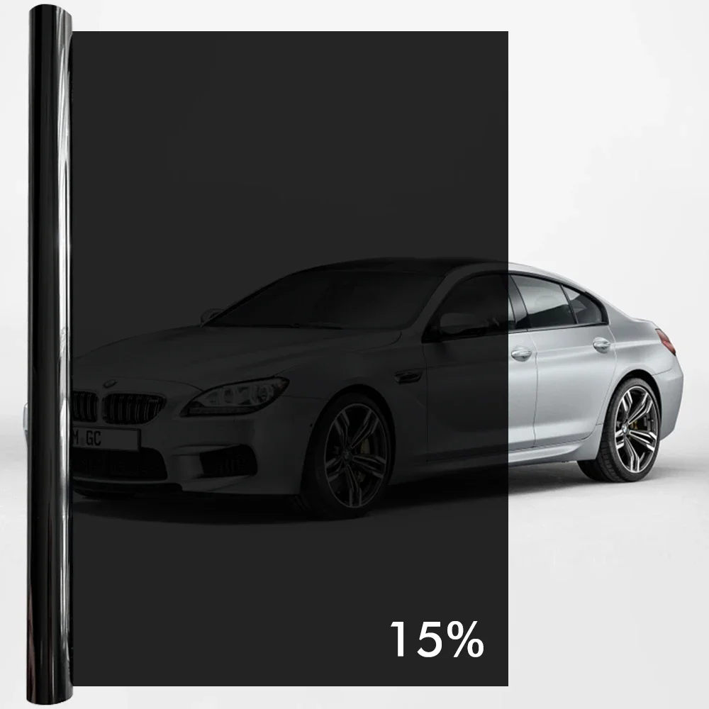 50cmx3m Car Window Privacy Tint Film Auto Vinyl Anti Look Glass Sticker Foils Ceramic Summer Solar UV Protector Mirror Films