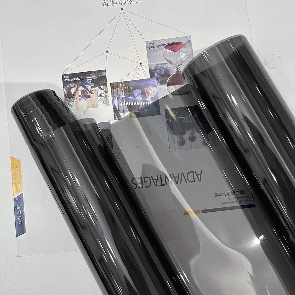 50cmx3m Car Window Privacy Tint Film Auto Vinyl Anti Look Glass Sticker Foils Ceramic Summer Solar UV Protector Mirror Films