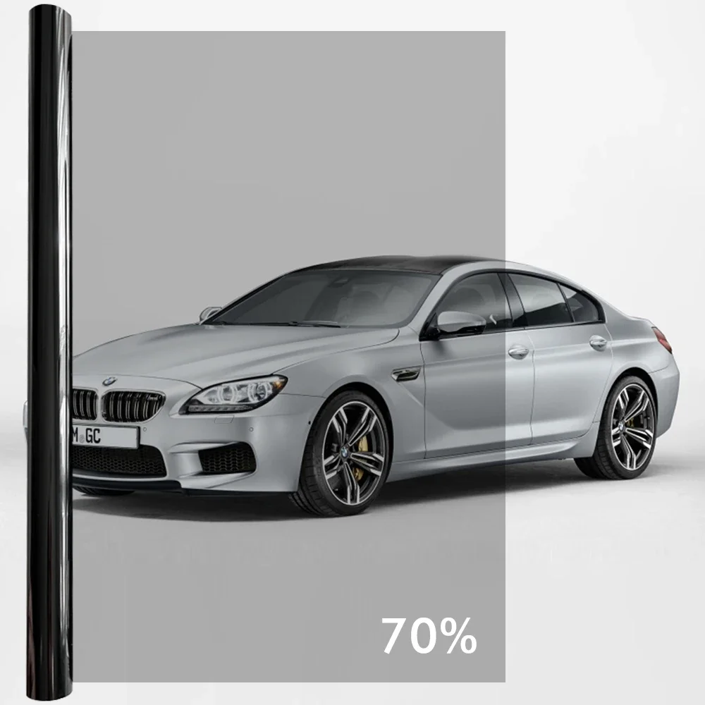50cmx3m Car Window Privacy Tint Film Auto Vinyl Anti Look Glass Sticker Foils Ceramic Summer Solar UV Protector Mirror Films