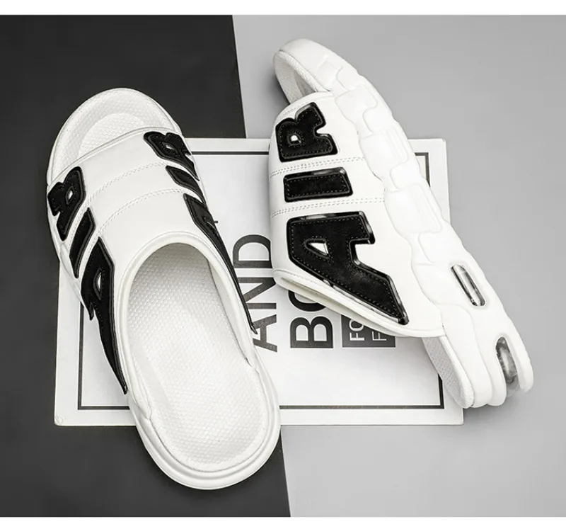 Men's Slippers 2025 Summer Breathable Slippers Large Fashion Platform Casual Shoes for Men New Light Sneakers Zapatos De Hombre