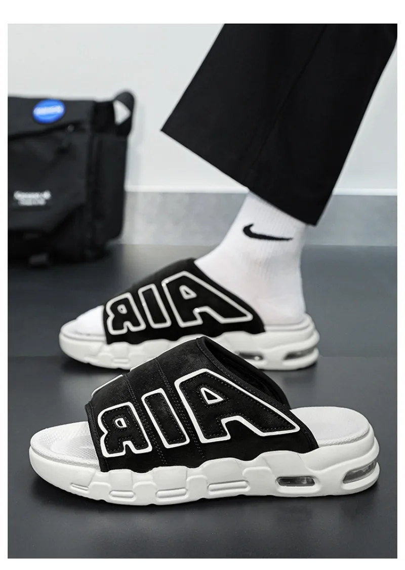 Men's Slippers 2025 Summer Breathable Slippers Large Fashion Platform Casual Shoes for Men New Light Sneakers Zapatos De Hombre