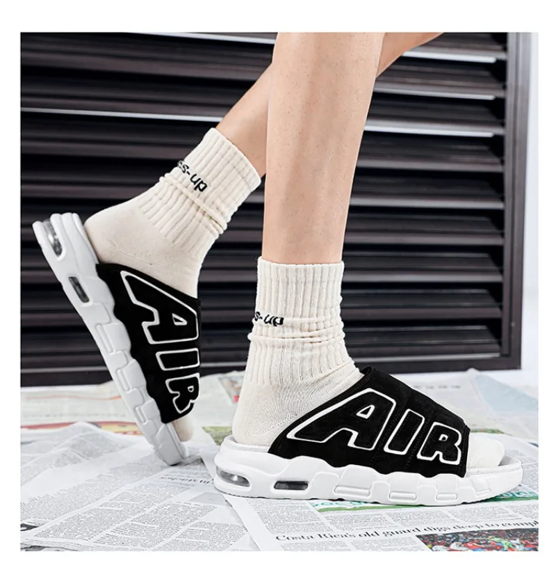 Men's Slippers 2025 Summer Breathable Slippers Large Fashion Platform Casual Shoes for Men New Light Sneakers Zapatos De Hombre