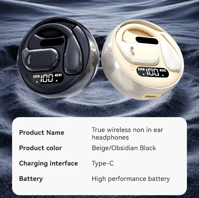 [Official Acer Product] Ohr510 Wireless Bluetooth Headphones Open-Ear Design Comfortable for Wearing Sports Running Fitness Compatible with Mobile Phones Tablets Laptops Multi-Device Compatibility