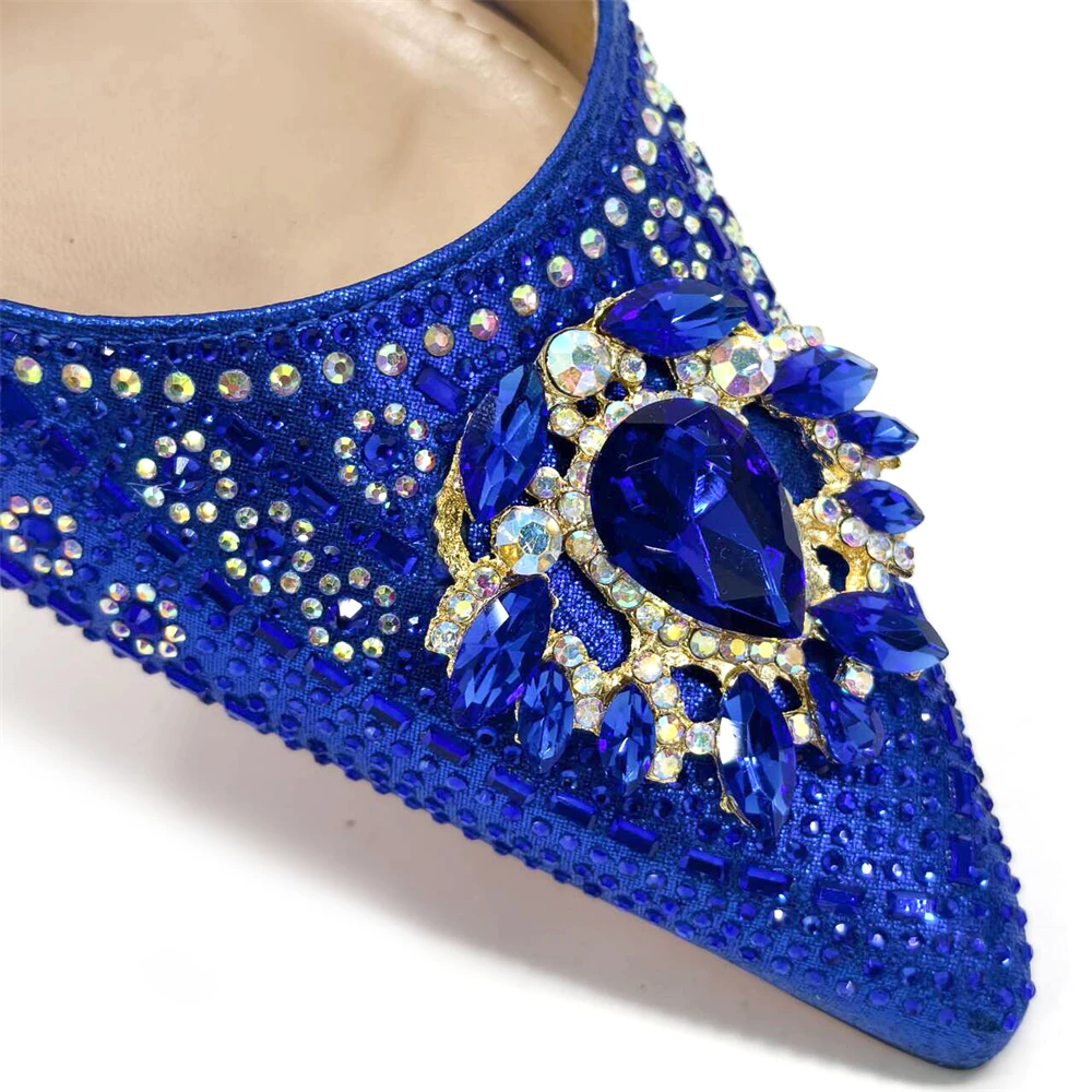 Venus Chan- Green Color High Heels for Ladies Popular Design African Ladies Shoes and Bag Set INS Style Elegant 2024 Newest