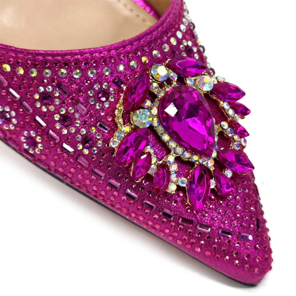 Venus Chan- Green Color High Heels for Ladies Popular Design African Ladies Shoes and Bag Set INS Style Elegant 2024 Newest