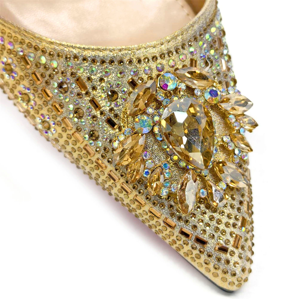 Venus Chan- Green Color High Heels for Ladies Popular Design African Ladies Shoes and Bag Set INS Style Elegant 2024 Newest
