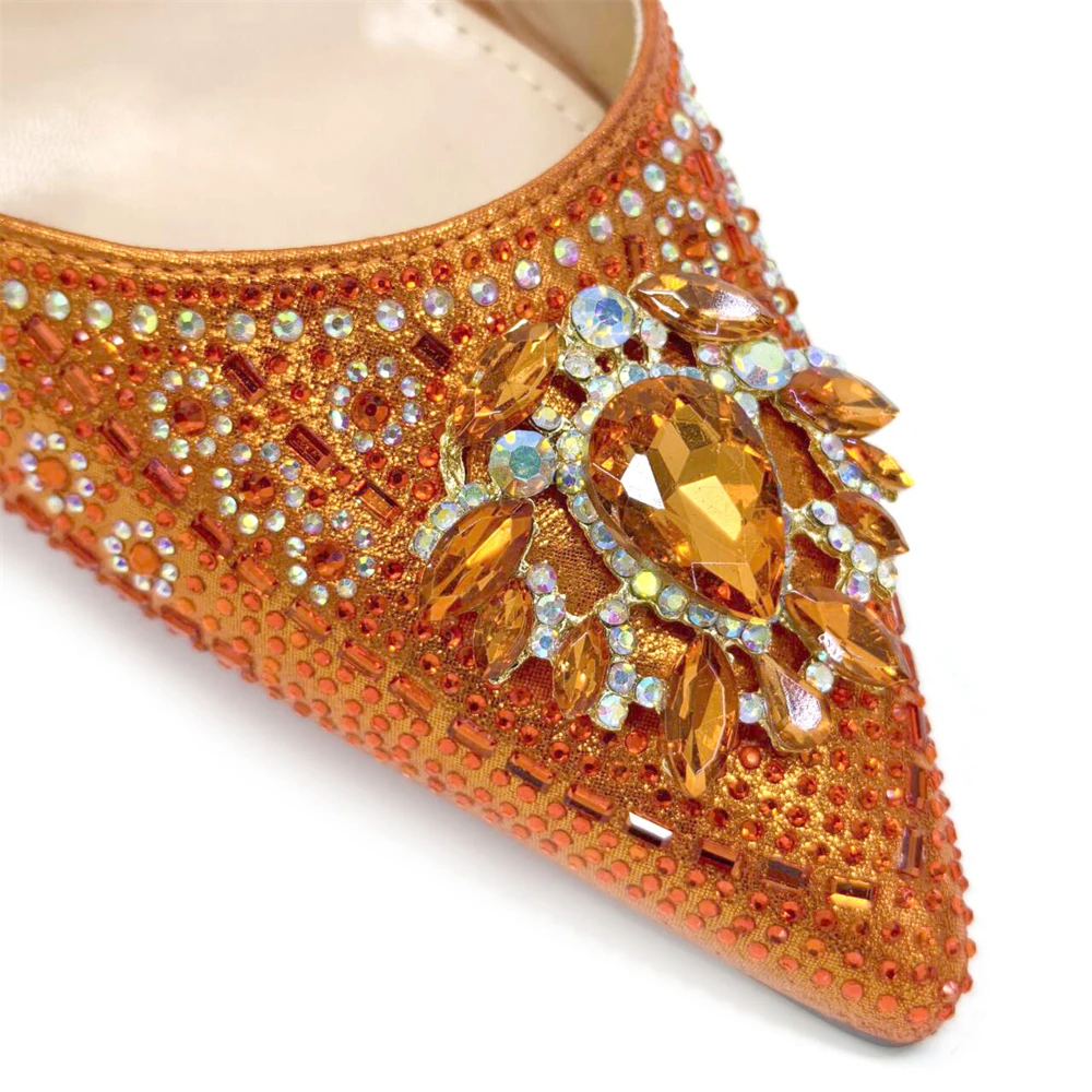 Venus Chan- Green Color High Heels for Ladies Popular Design African Ladies Shoes and Bag Set INS Style Elegant 2024 Newest