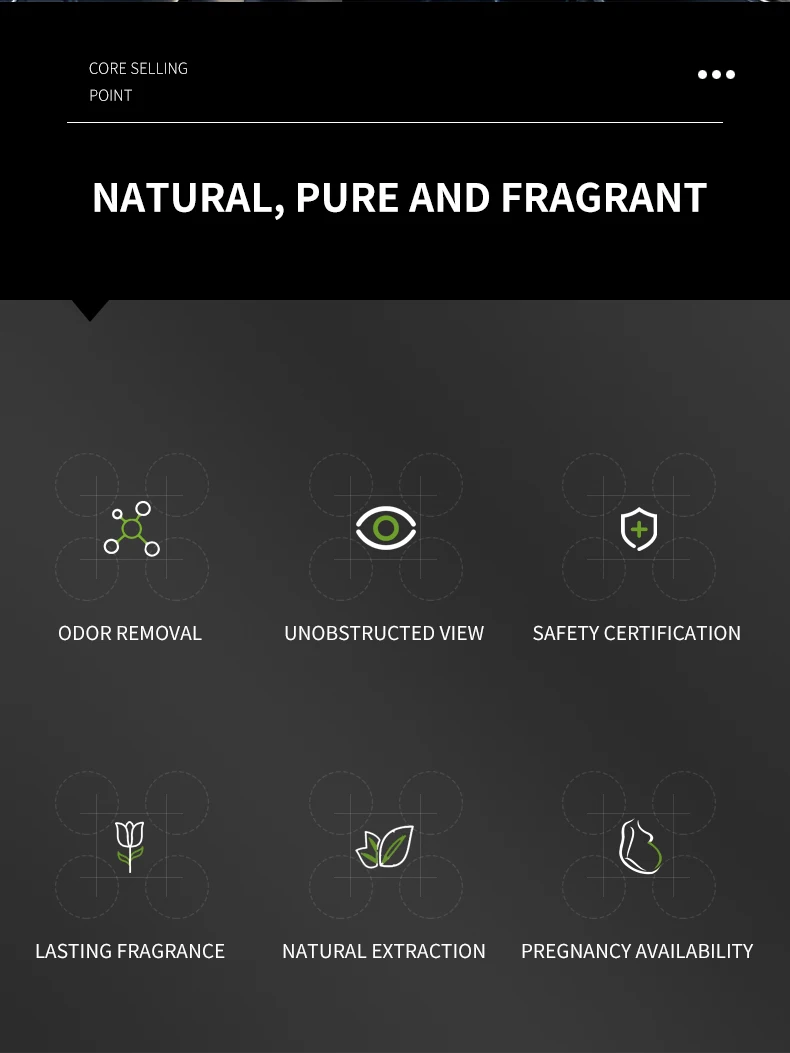 Perfume Car Perfume, a Car Fragrance Used for Car Interior Accessories, a Long-Term Car Air Freshener, Keep charming and Fresh