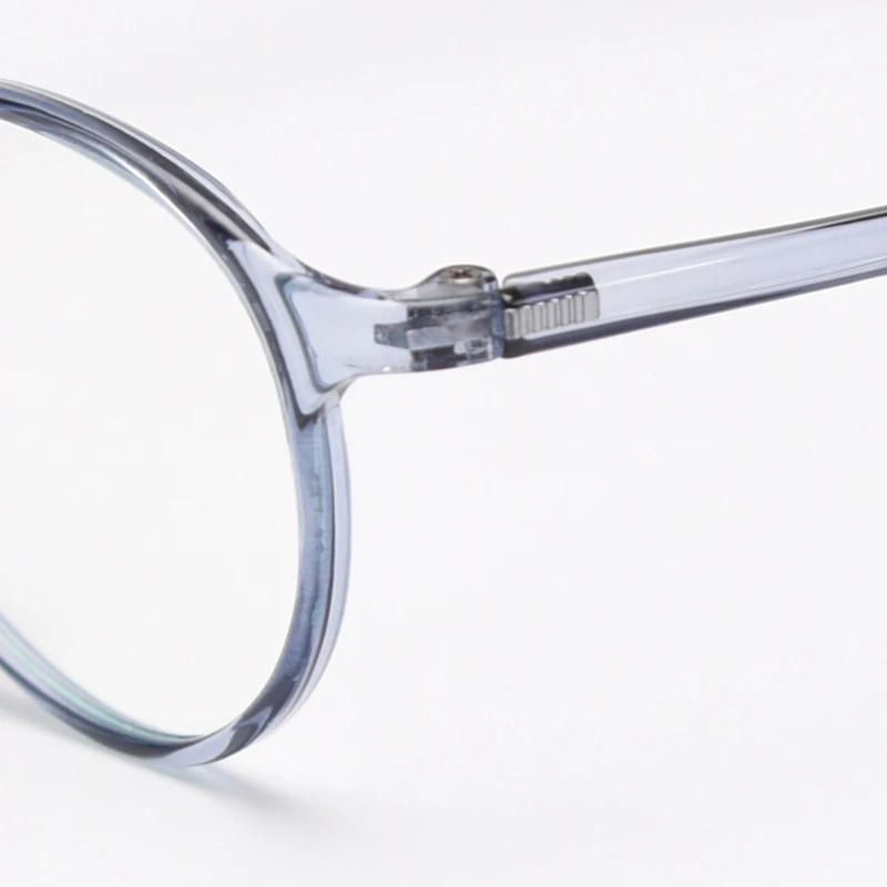 Fashion Eyeglasses TR90 Frame Round Shape Glasses Anti Blue Light Spectacles Lightweight Eyewear for Women Men