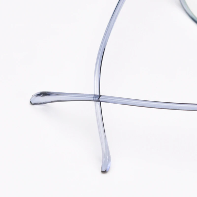 Fashion Eyeglasses TR90 Frame Round Shape Glasses Anti Blue Light Spectacles Lightweight Eyewear for Women Men