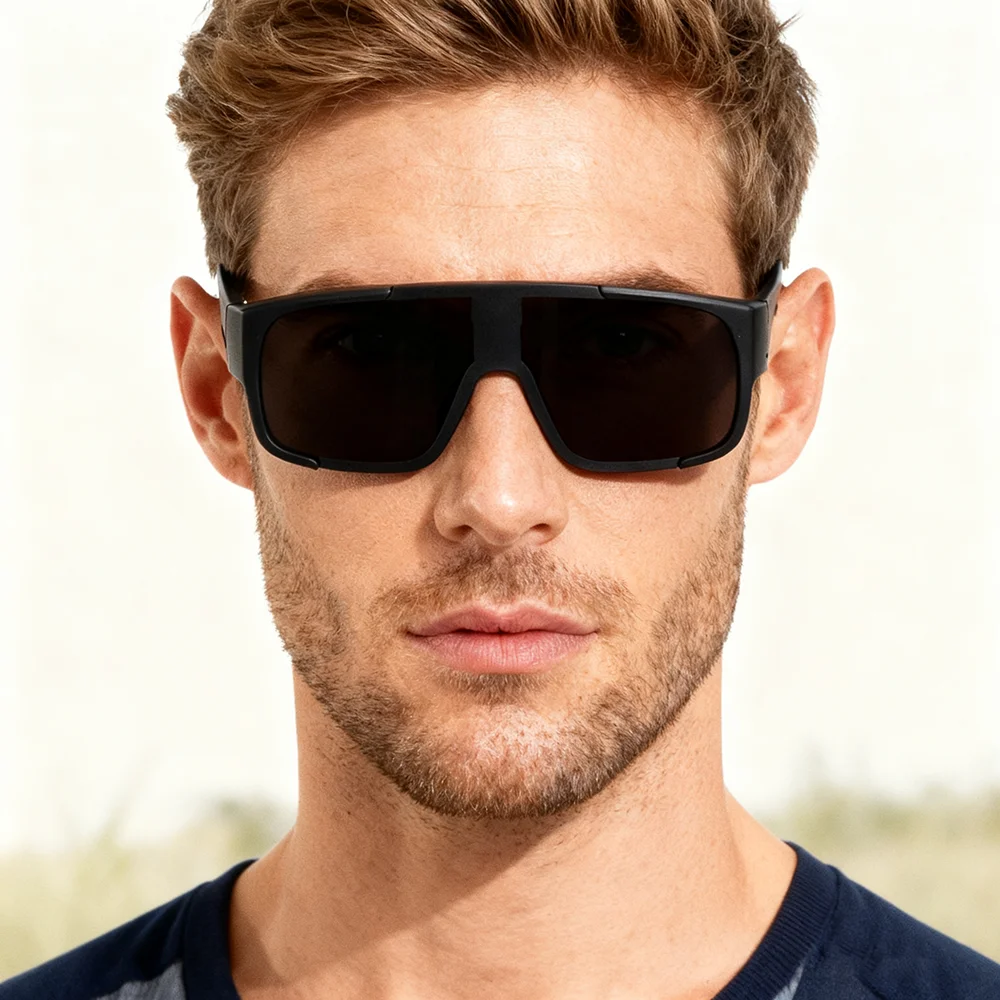 VIVIBEE Large Polarized Glasses Fit Over Sunglasses Photochromic Men Driving UV400 Fishing Outdoor Women Mirrored Dark Goggles