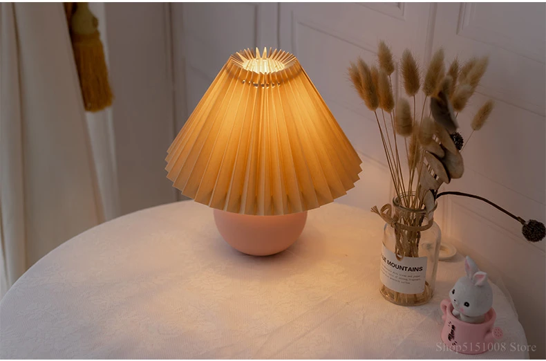 Modern Nordic Ceramics Table Lamp Bedroom Bedside Lamps Led Desk Lamp Lampada Nightstand Lighting Home Deco Table Light Fixtures