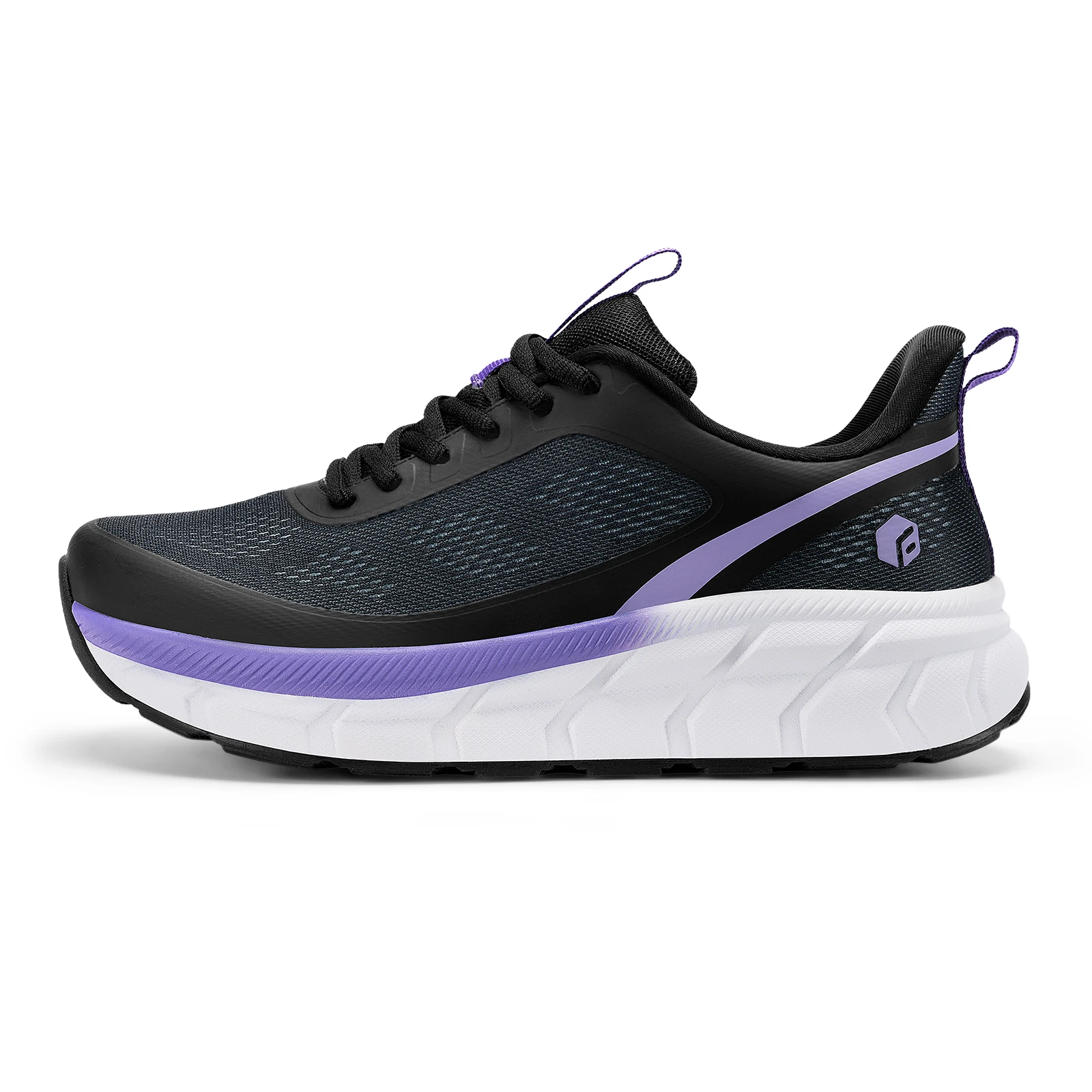FitVille Women's Sports Shoes, Wide Casual Breathable Non‑Slip Sneakers, Comfortable Cushioned Running Jogging Shoes with Arch Support