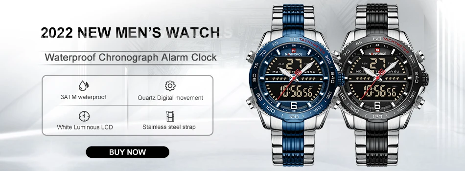 NAVIFORCE Top Luxury Brand Men Sports Military Quartz Watch Man Analog Date Clock Leather Strap Wristwatch Relogio Masculino