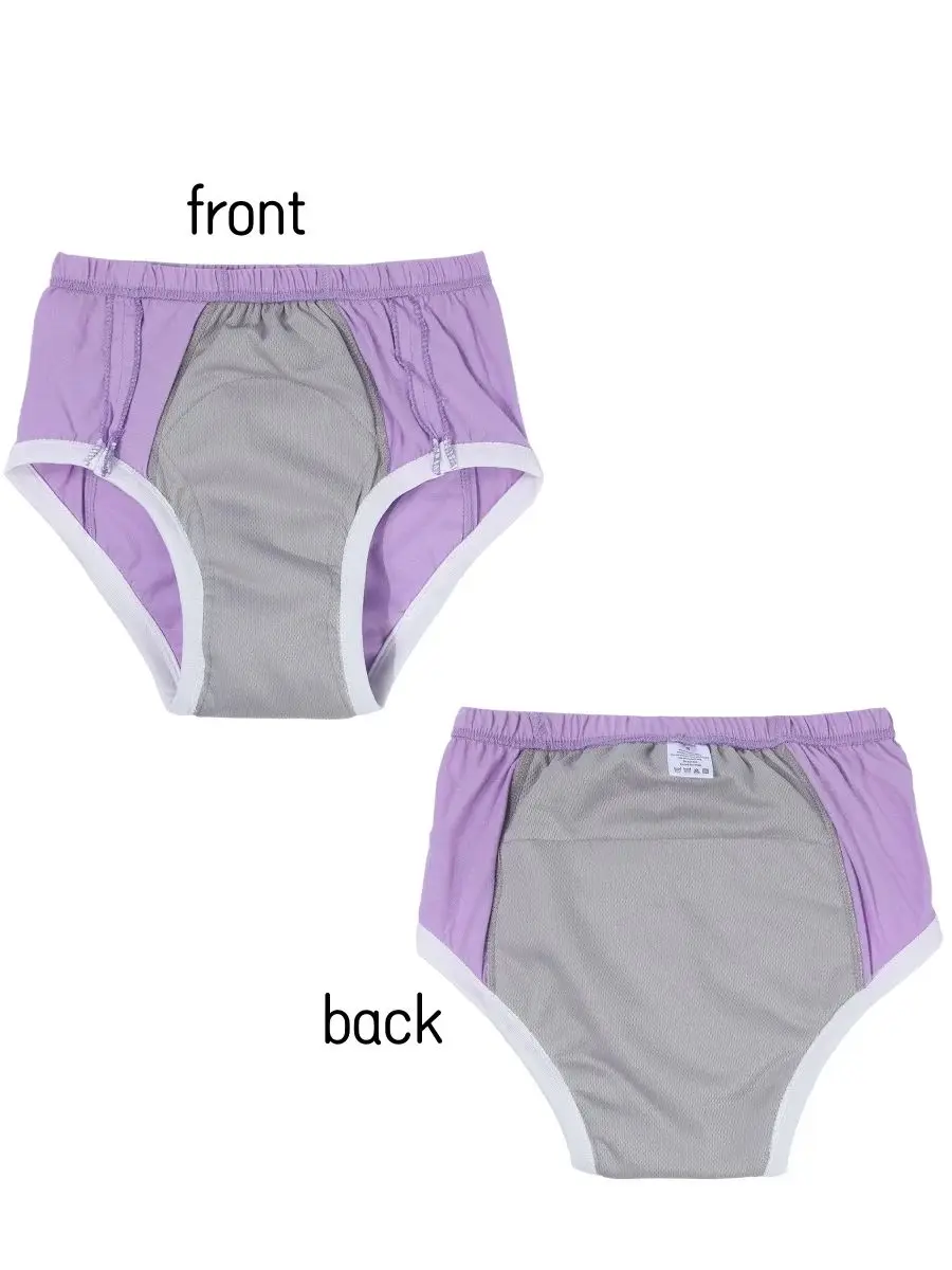 4 Color Adult Pull-up Diapers Pants Washable Incontinence Cloth Diaper Elderly Leakproof Comfortable Pure Cotton Cloth Diaper
