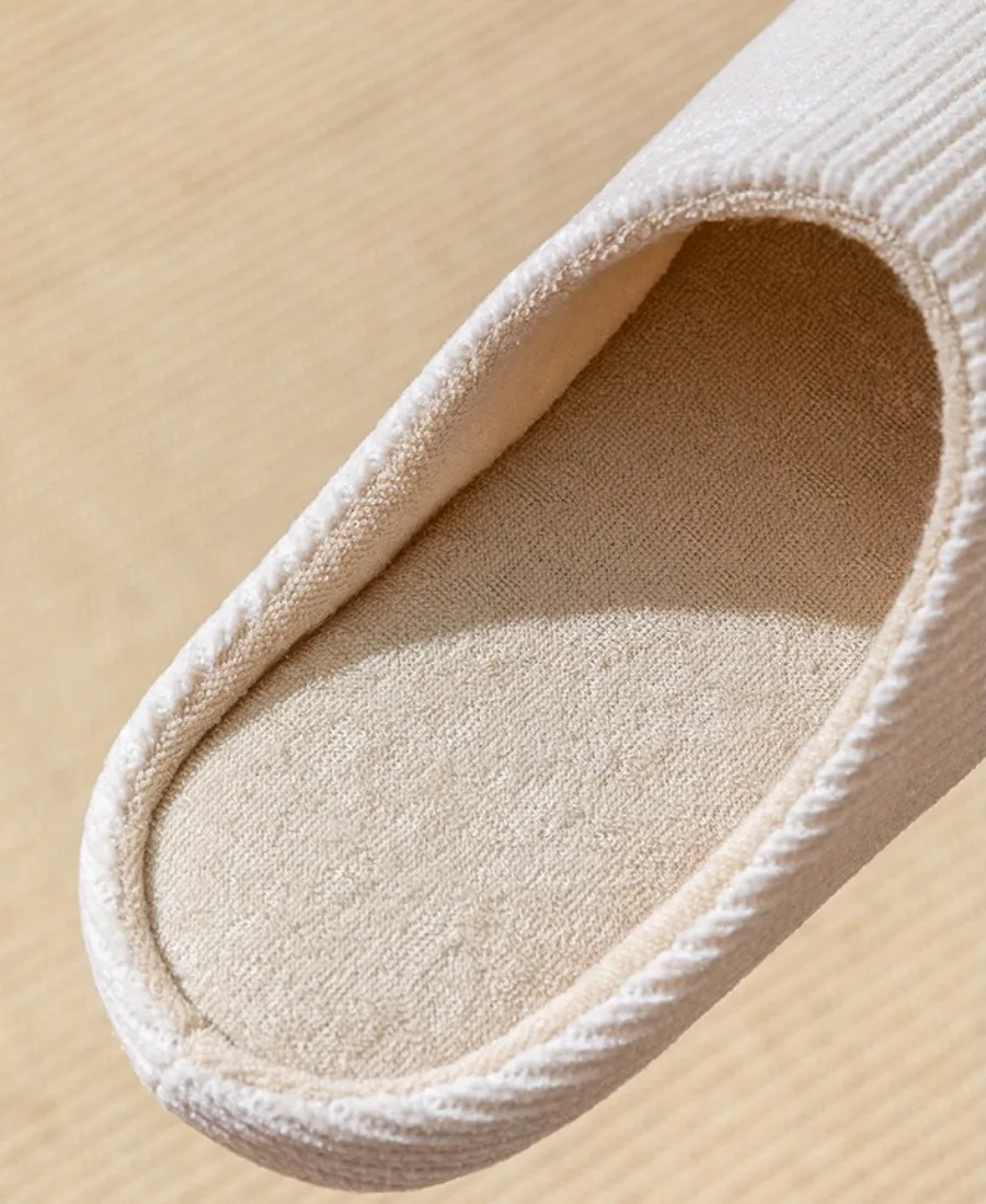 Soft Fluffy Silent Slippers Women Men Couple Non-slip Comfortable Indoor House Flats Slides Home Shoes