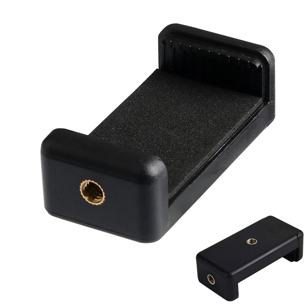 Tripod Stand Phone Clip 1/4 Inch Screw Hole Holder For Tripod Mobile Smart Phone Universal Accessories Stand Mount