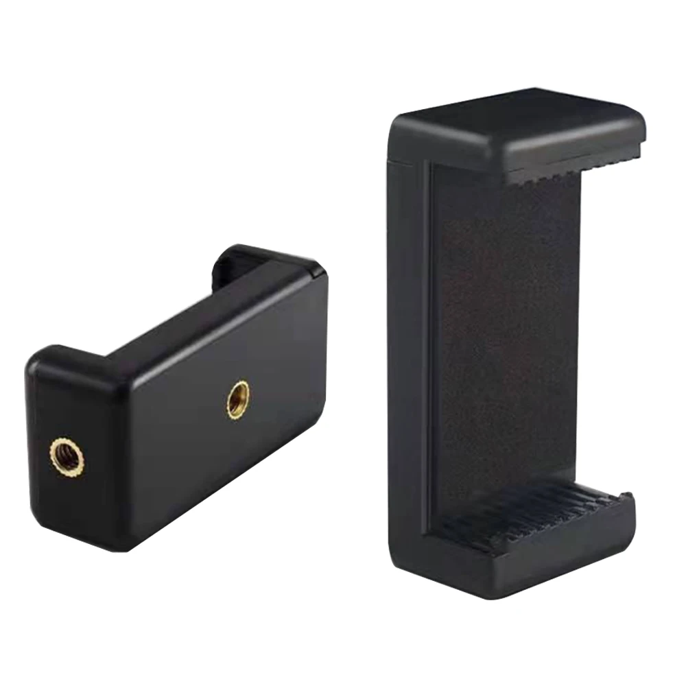 Tripod Stand Phone Clip 1/4 Inch Screw Hole Holder For Tripod Mobile Smart Phone Universal Accessories Stand Mount