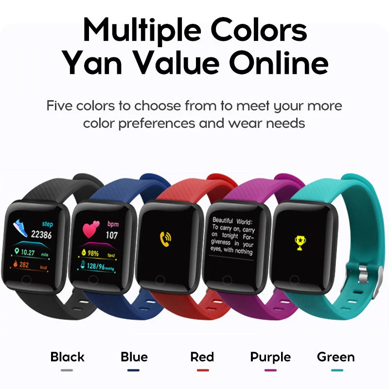 Smart Watch For Men Women Wristwatch Bluetooth Connect Phone Music Player Fitness Sport Bracelet Health Monitor Digital Watches