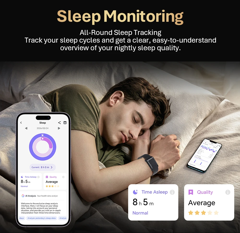 VALDUS VIGOR GPS Smart Bracelet Man Woman SOS Fall Detection Safety Guardian Heart Rate Fitness Tracker New NO Screen Smartwatch
