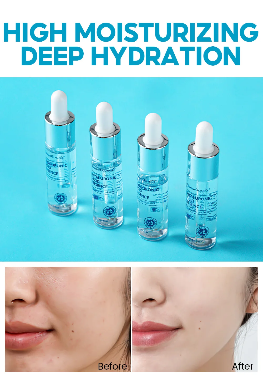 VIBRANT GLAMOUR Essence Moisturize Balance The Skin Deep Moisturizing Relieve Skin Dryness
