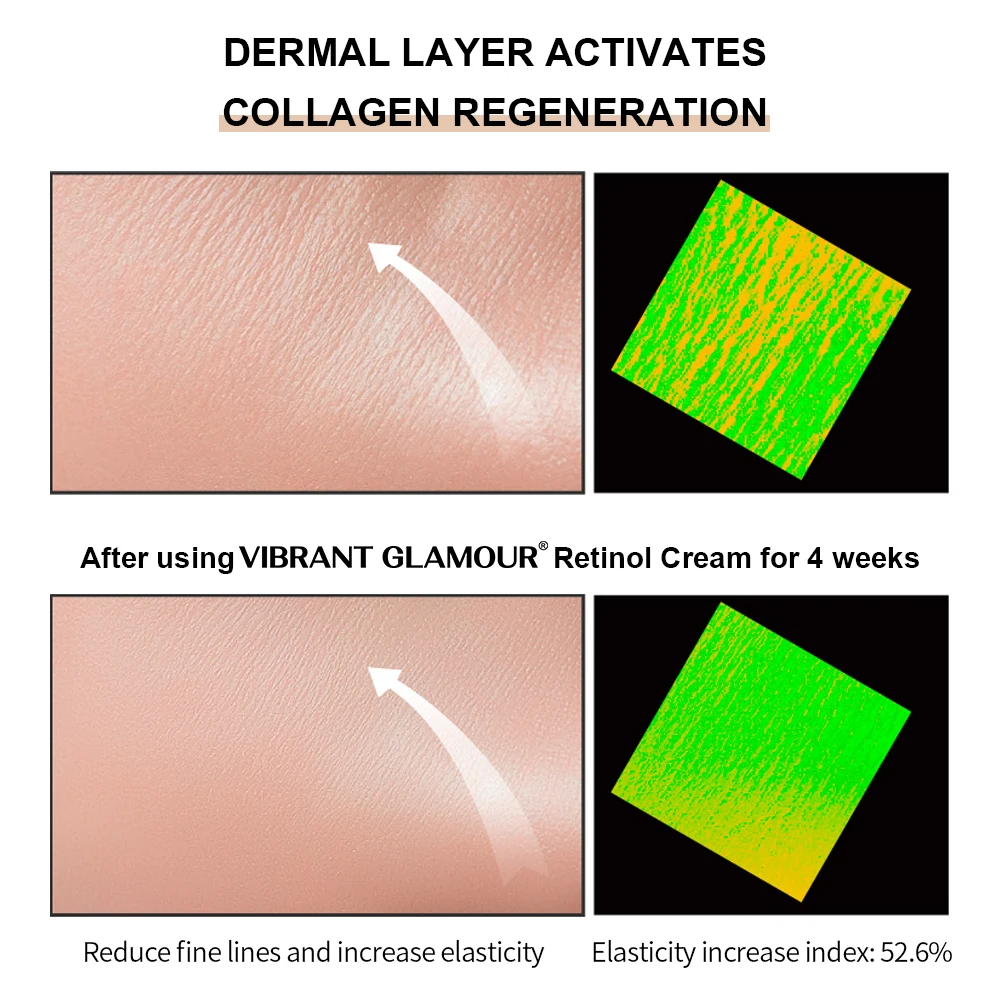 VIBRANT GLAMOUR Retinol Face Cream Moisturizing Brightening