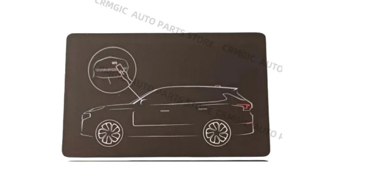 For GEELY ZEEKR 001 009 007 ZEEKR 7X ZEEKR X 100% Original Car Bluetooth Smart Remote Control Key Smart Digital NFC Key Card