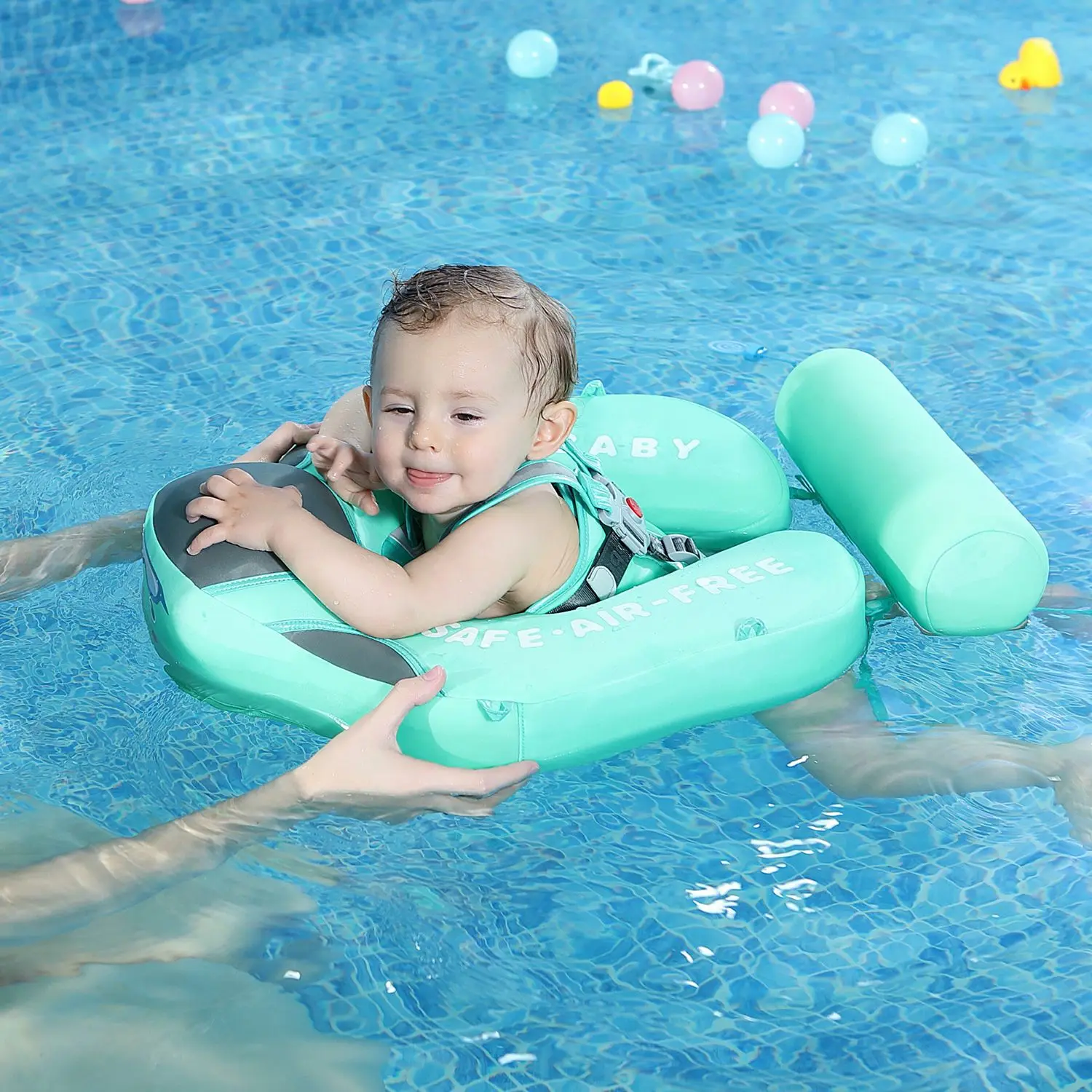 Mambobaby VIP Dropshipping Non-Inflatable Baby Floats Underarm Swimming Floater Spa Buoy Trainer Suppliers