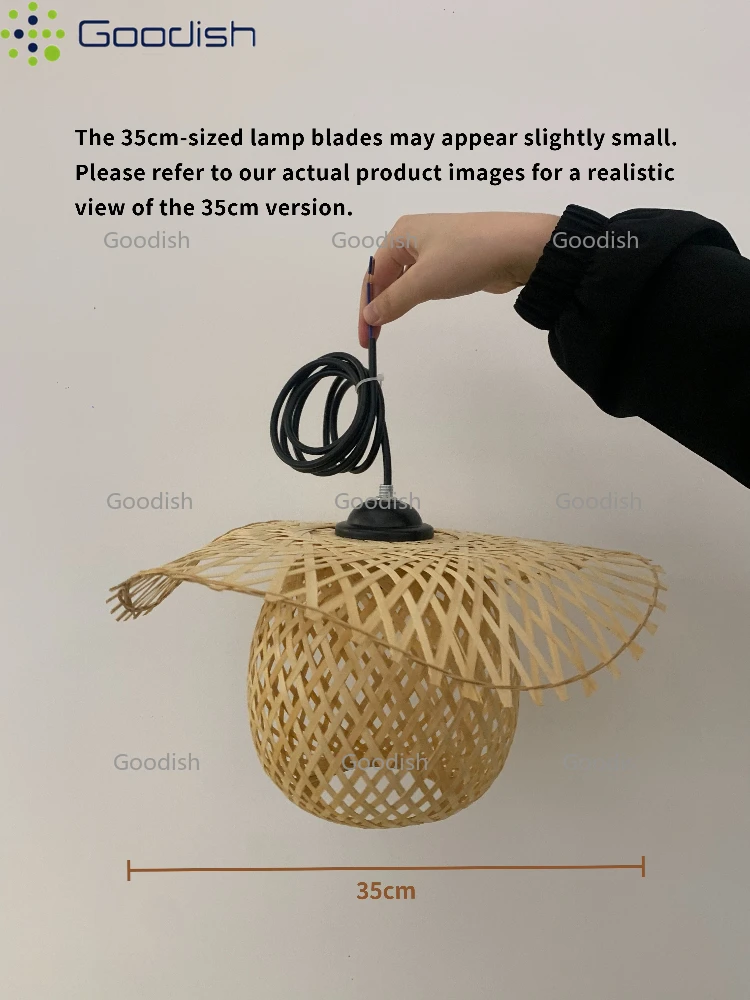 Japanese Wabi Sabi LED Pendant Lights bamboo rattan Suspension Lamps for Living Dining Bedroom Home Decoration Chandelier