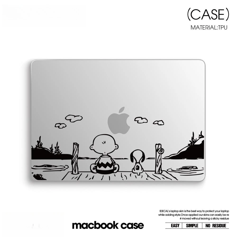 Creative Laptop Case For Macbook Air13.3 A2337 Pro13.3 A2338 Pro14 A2779 Air13.6 A3113 15.3 A3114 Transparent Hard Shell