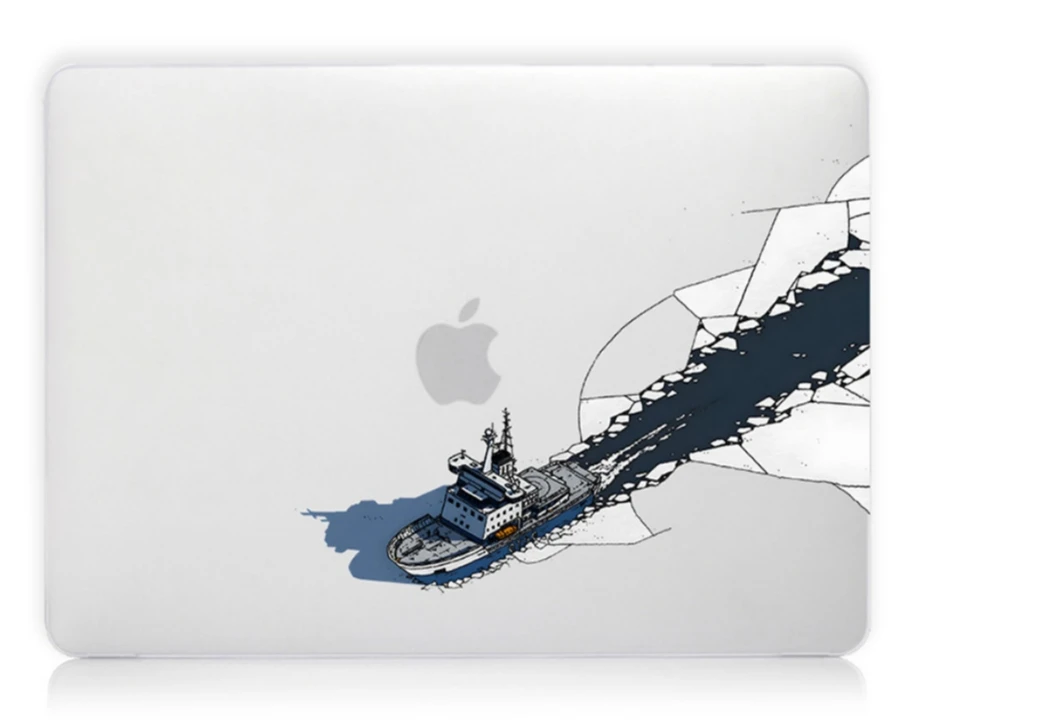 Creative Laptop Case For Macbook Air13.3 A2337 Pro13.3 A2338 Pro14 A2779 Air13.6 A3113 15.3 A3114 Transparent Hard Shell