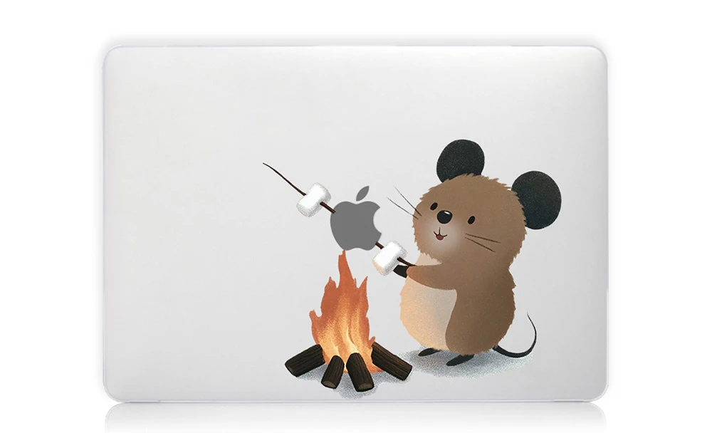 Creative Laptop Case For Macbook Air13.3 A2337 Pro13.3 A2338 Pro14 A2779 Air13.6 A3113 15.3 A3114 Transparent Hard Shell