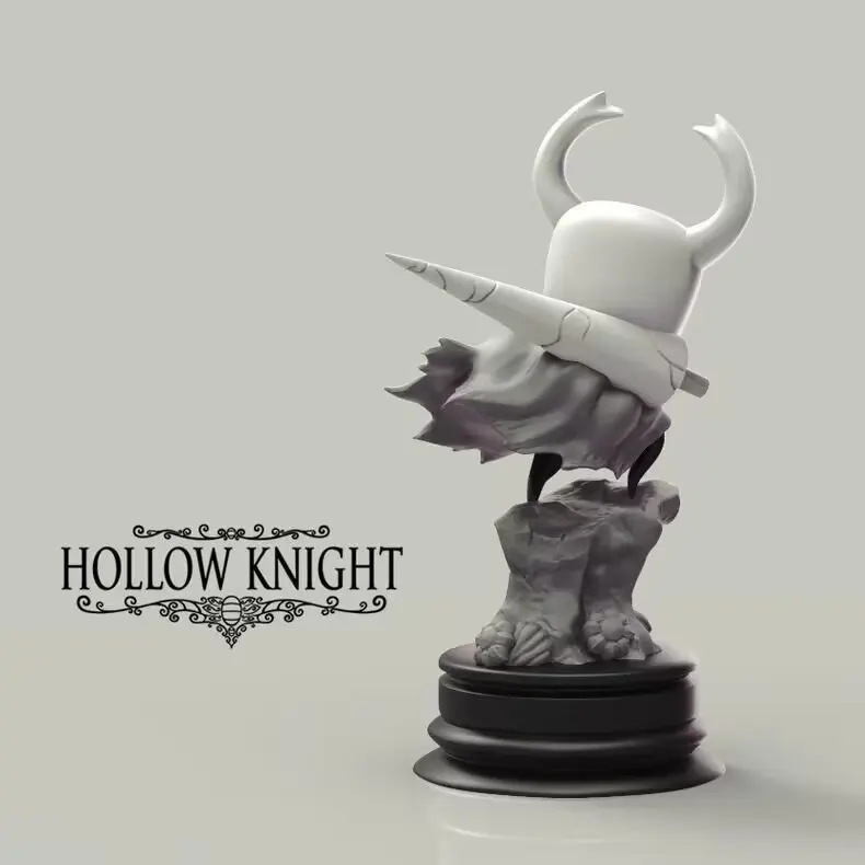 Hollow Knight Battle Car Cake Decoration Figure Model Toys 12cm