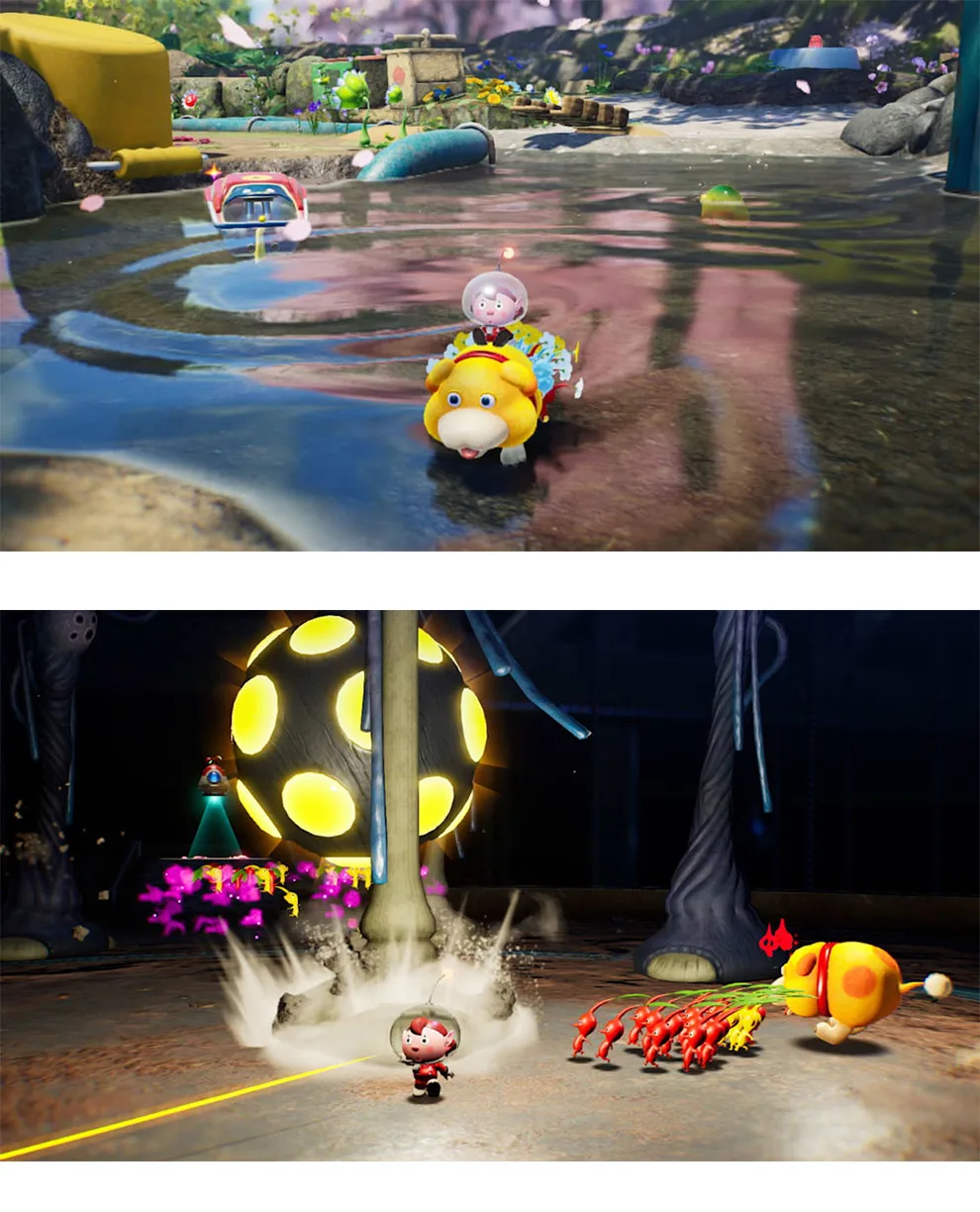 Nintendo Switch Game Deals - Pikmin 4 - Original Physical Pikmin4 Game Card In Stock Strategy Genre for Switch OLED Lite