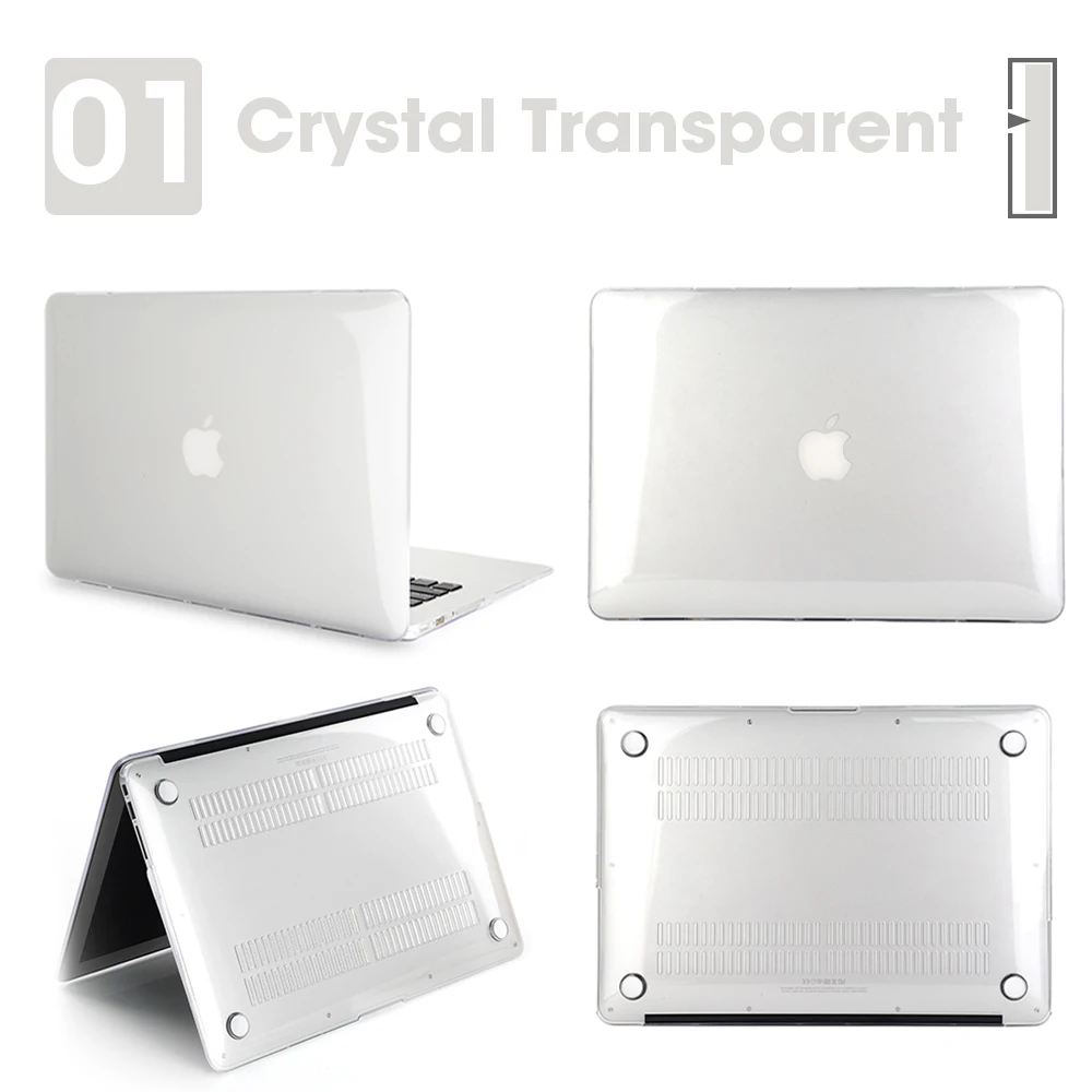 Matte Laptop Case For Macbook Air 13 A3240,A3113,A1466,Pro A1708 A2338, MacBook Air15 A2941,Pro A1707,16 A2141,Laptop Cover Case