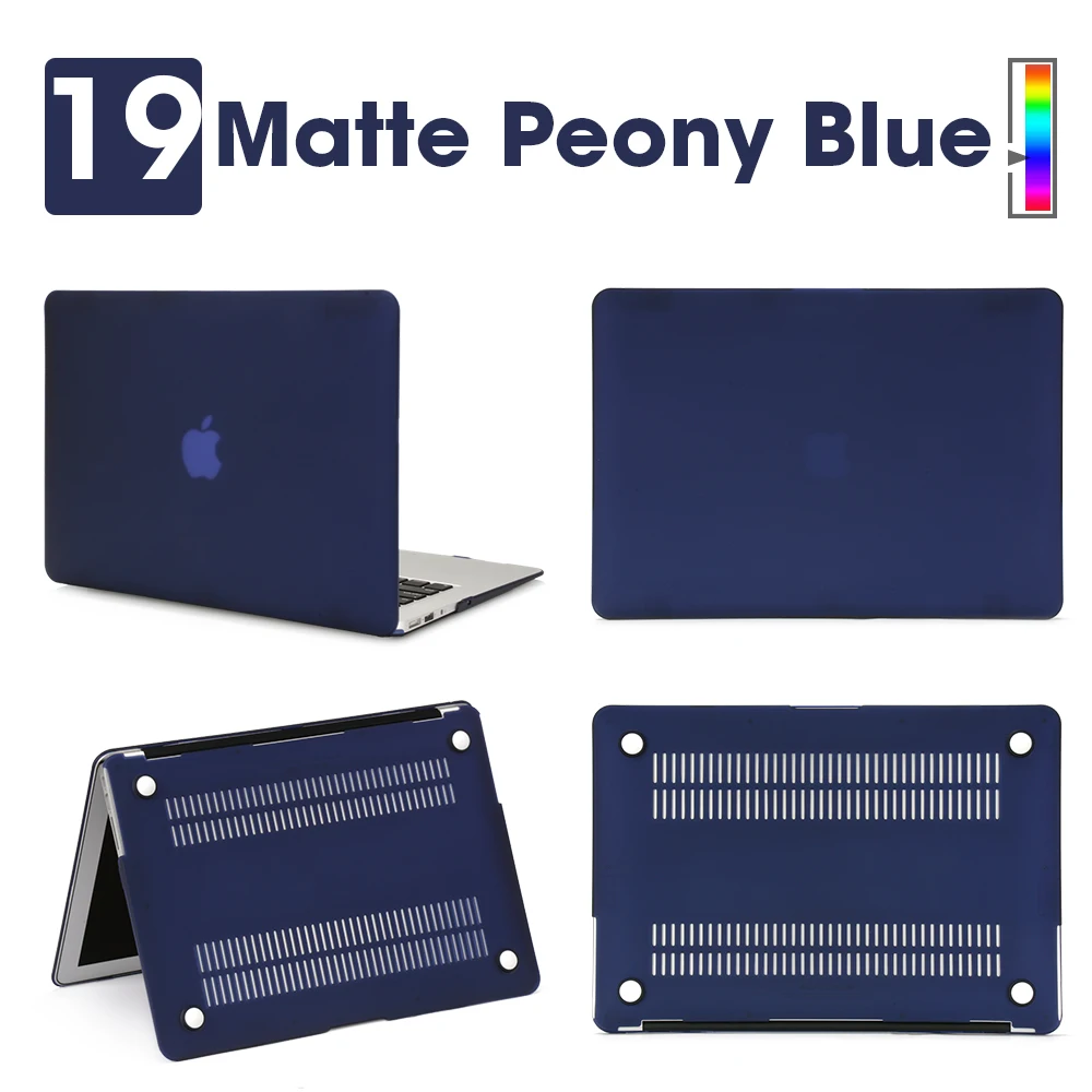 Matte Laptop Case For Macbook Air 13 A3240,A3113,A1466,Pro A1708 A2338, MacBook Air15 A2941,Pro A1707,16 A2141,Laptop Cover Case