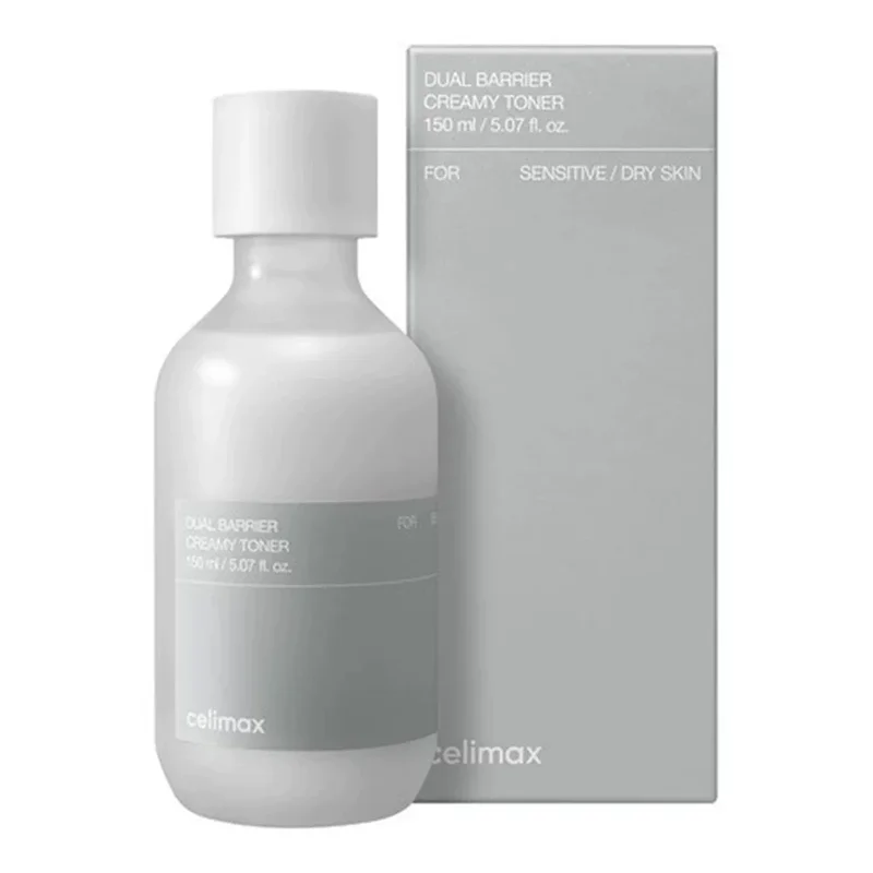 Celimax Dual Barrier Cream Toner Face Oil Control Moisturizer Sensitive Dry Oily Skin Repair Balancing Care Products for Women