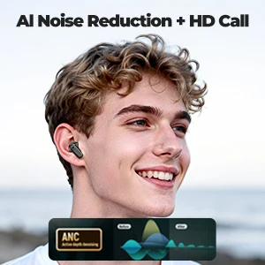 Auriculares Traductor DeIdioma 2026 HTC NE20 AI Translator Earbud Real-Time Translation Smart LCD Screen BT6.0 TWS Choice