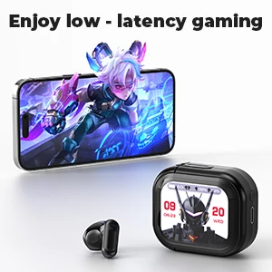 Auriculares Traductor DeIdioma 2026 HTC NE20 AI Translator Earbud Real-Time Translation Smart LCD Screen BT6.0 TWS Choice