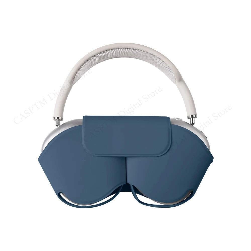 Luxury PU Headphones Cover For AirPods Max Case Anti-scratch Waterproof Protective Headset Cases For Apple AirPods Max Shell