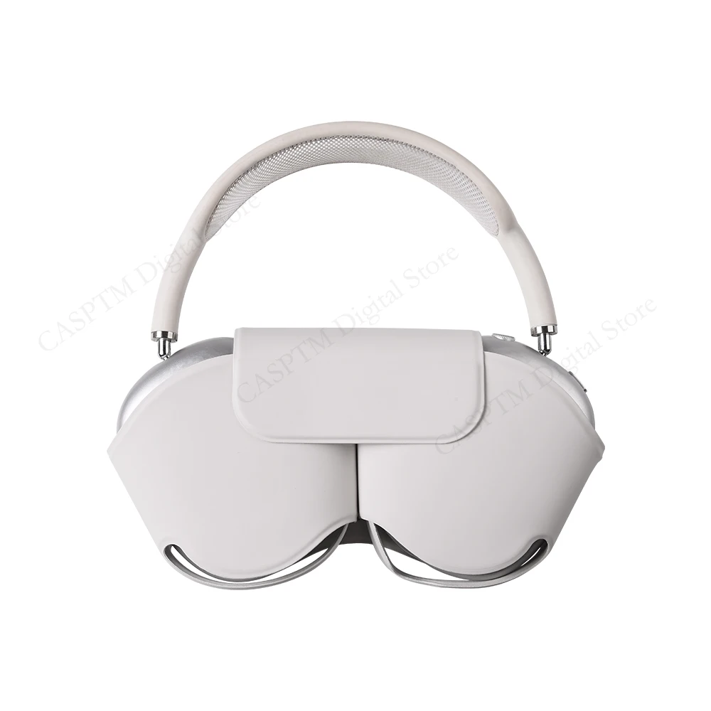 Luxury PU Headphones Cover For AirPods Max Case Anti-scratch Waterproof Protective Headset Cases For Apple AirPods Max Shell