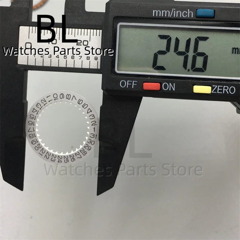 NH35 Luminous Watch Calendar Disc Black White Green Blue Date Wheel For NH34 NH35 MovementS Modified Repair ToolS 3.0/3.8 Crown