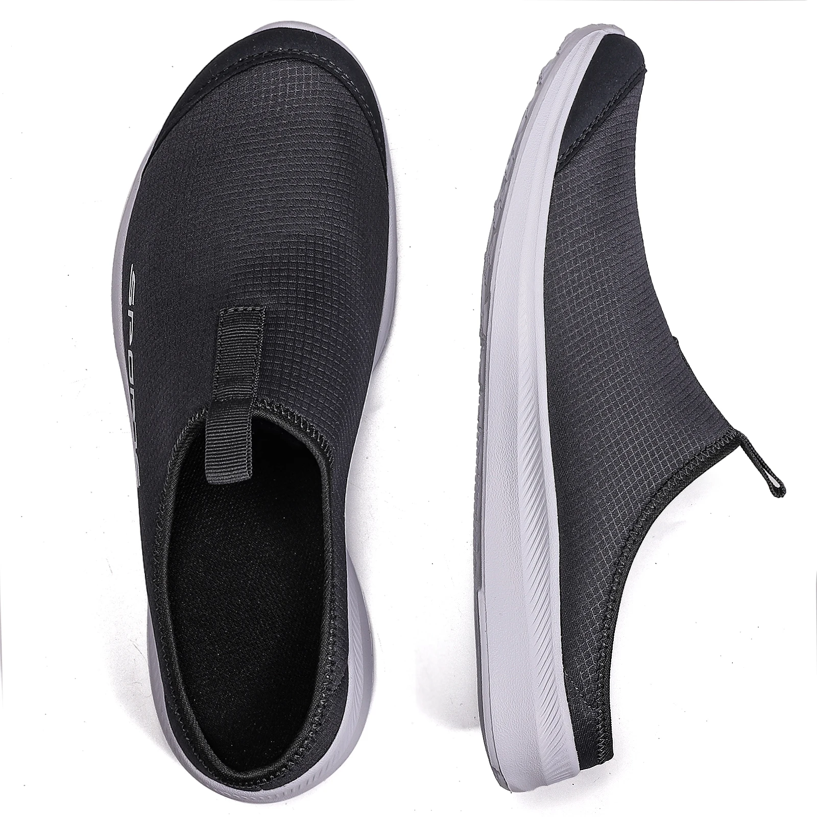 Summer Half Slippers for Men Trendy Men's Flat Bottom Casual Shoes Soft Sole Support Shoes Men's Sneakers Zapatos De Hombre