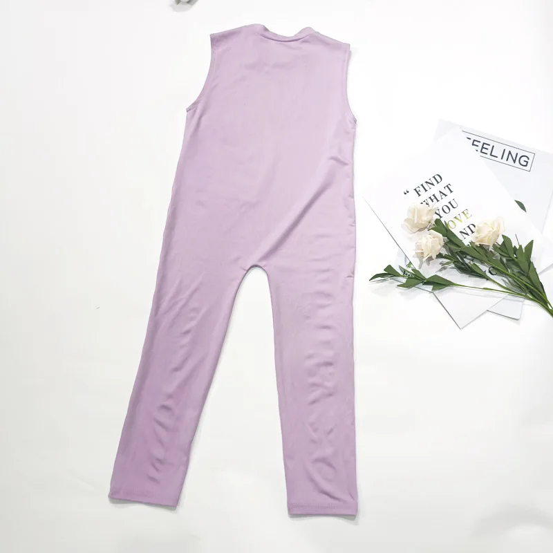 Fashion Baby Girl Boy Sleeveless Jumpsuit Toddler Child Body Suit Slim Romper Pant Summer Overalls Onesies Baby Clothes 2-7Y