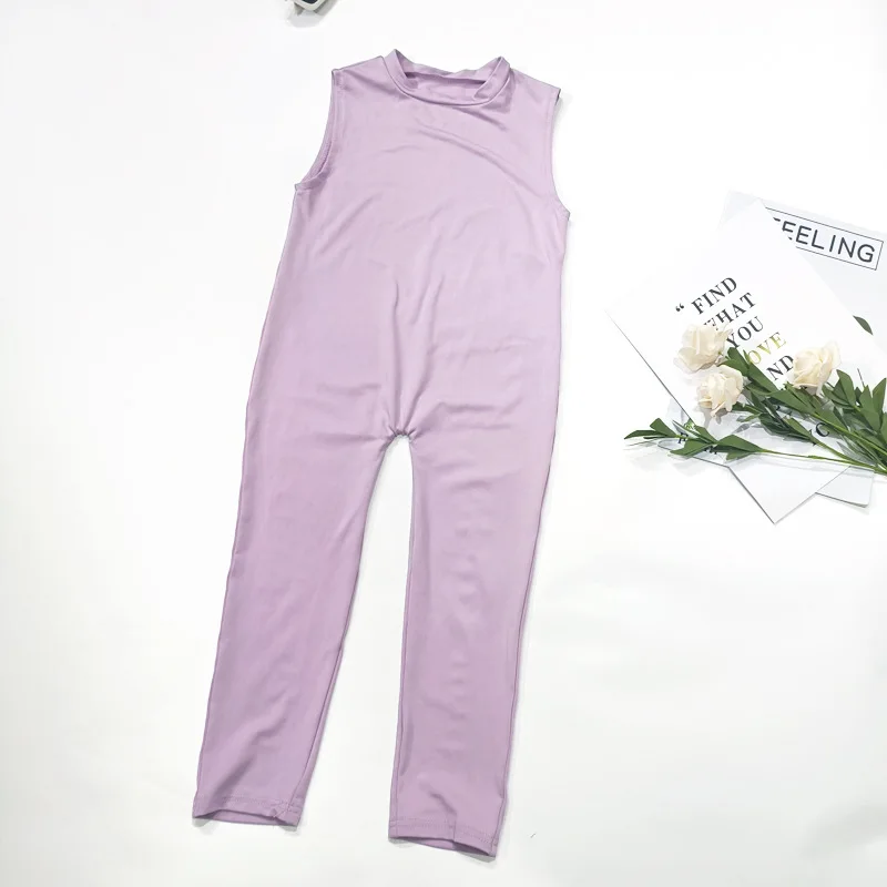 Fashion Baby Girl Boy Sleeveless Jumpsuit Toddler Child Body Suit Slim Romper Pant Summer Overalls Onesies Baby Clothes 2-7Y