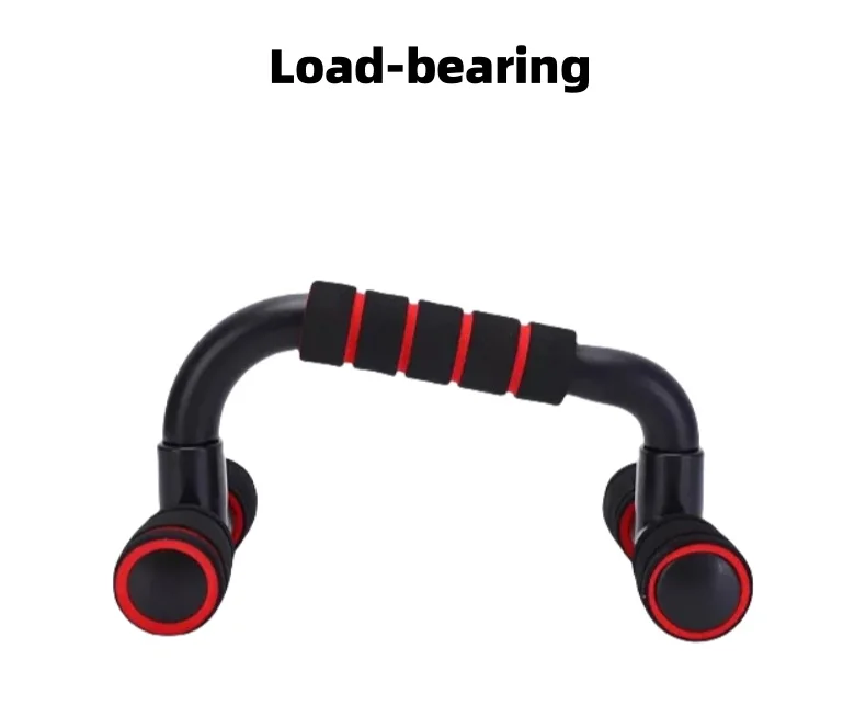 I-Shaped Prone Push Up Support Fitness Equipment for Chest Muscle Training Home Use Foam Pushup Stand for Strength Workout